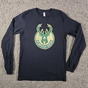 Bella Canvas M Milwaukee Bucks Long Sleeve Shirt
